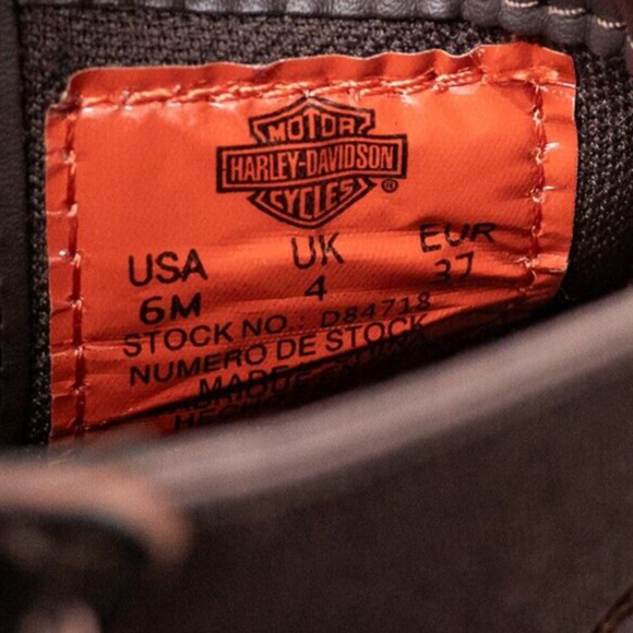 Harley-Davidson Women's Ashby 5-In Pull-On Boots Brown D84718 New Size 6 NEW - Picture 7 of 8